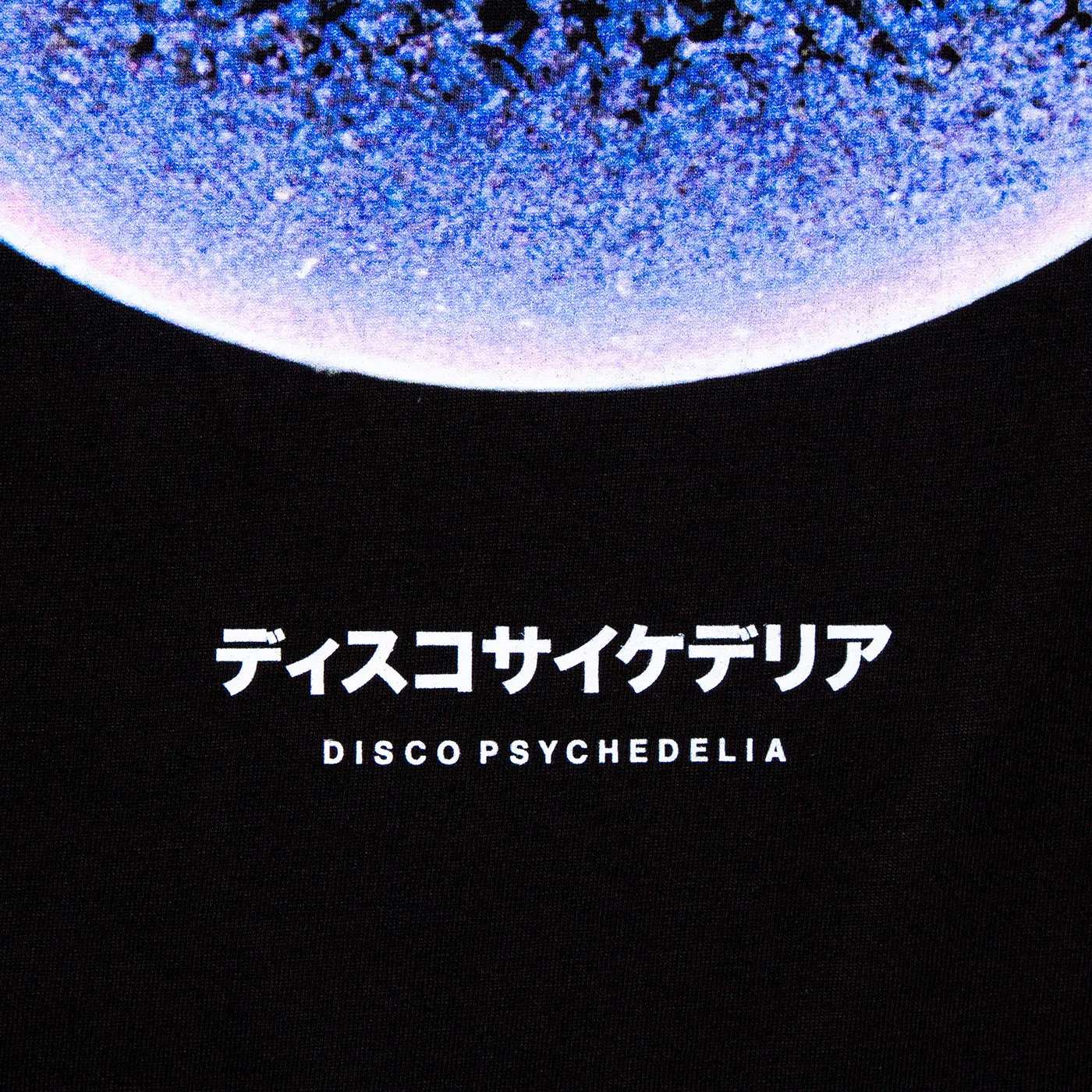 013 Disco Psychedelia Back Print - Tshirt - Black