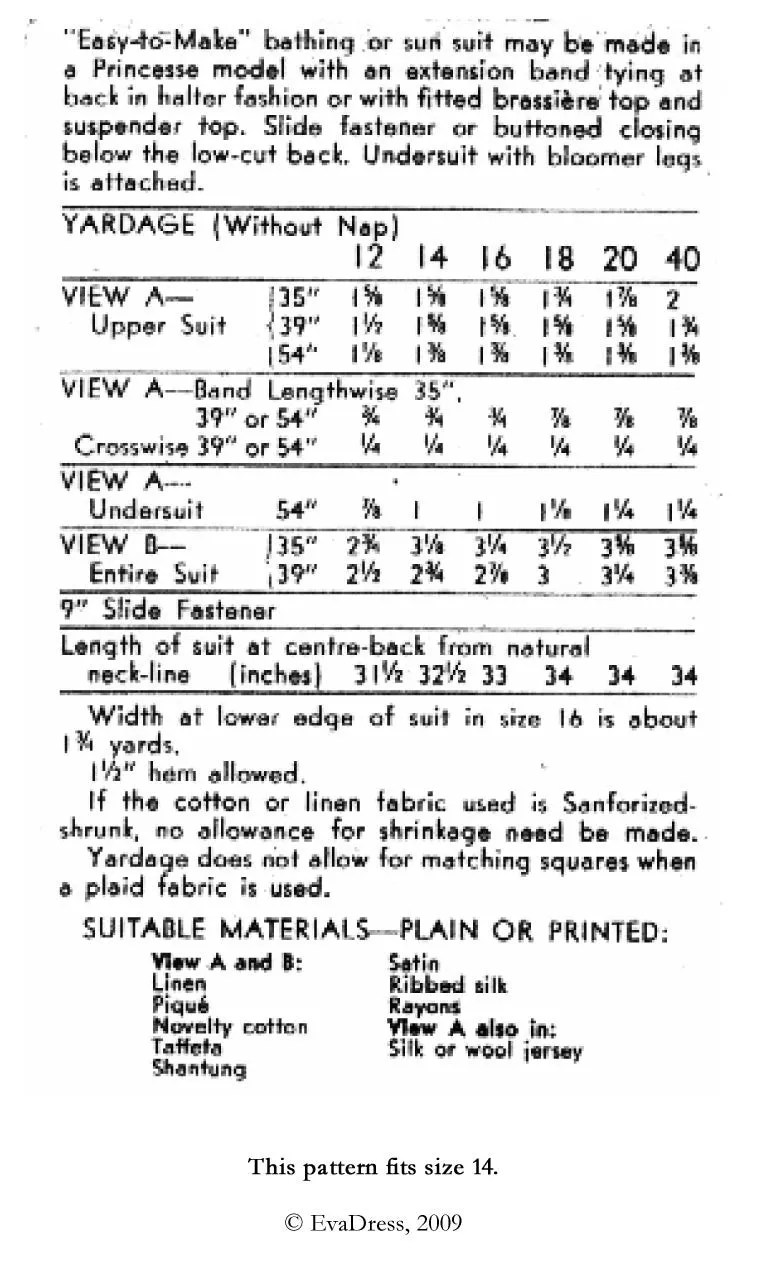 1938 Swim Suits, Sp30-8031