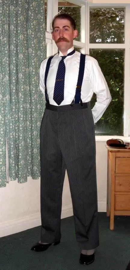 1940's Men's Trousers T40-3988