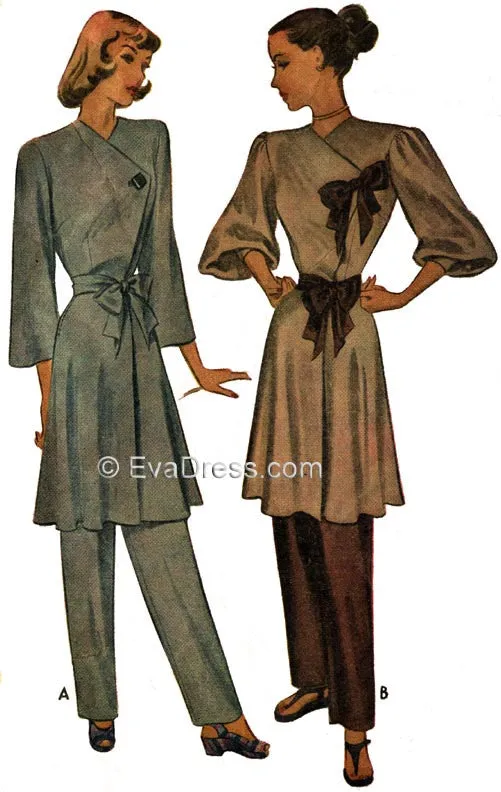 1946 Lounging Ensemble, NL40-6593