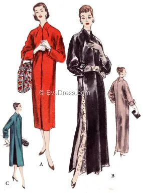 1957 Kimono Coat C50-8759