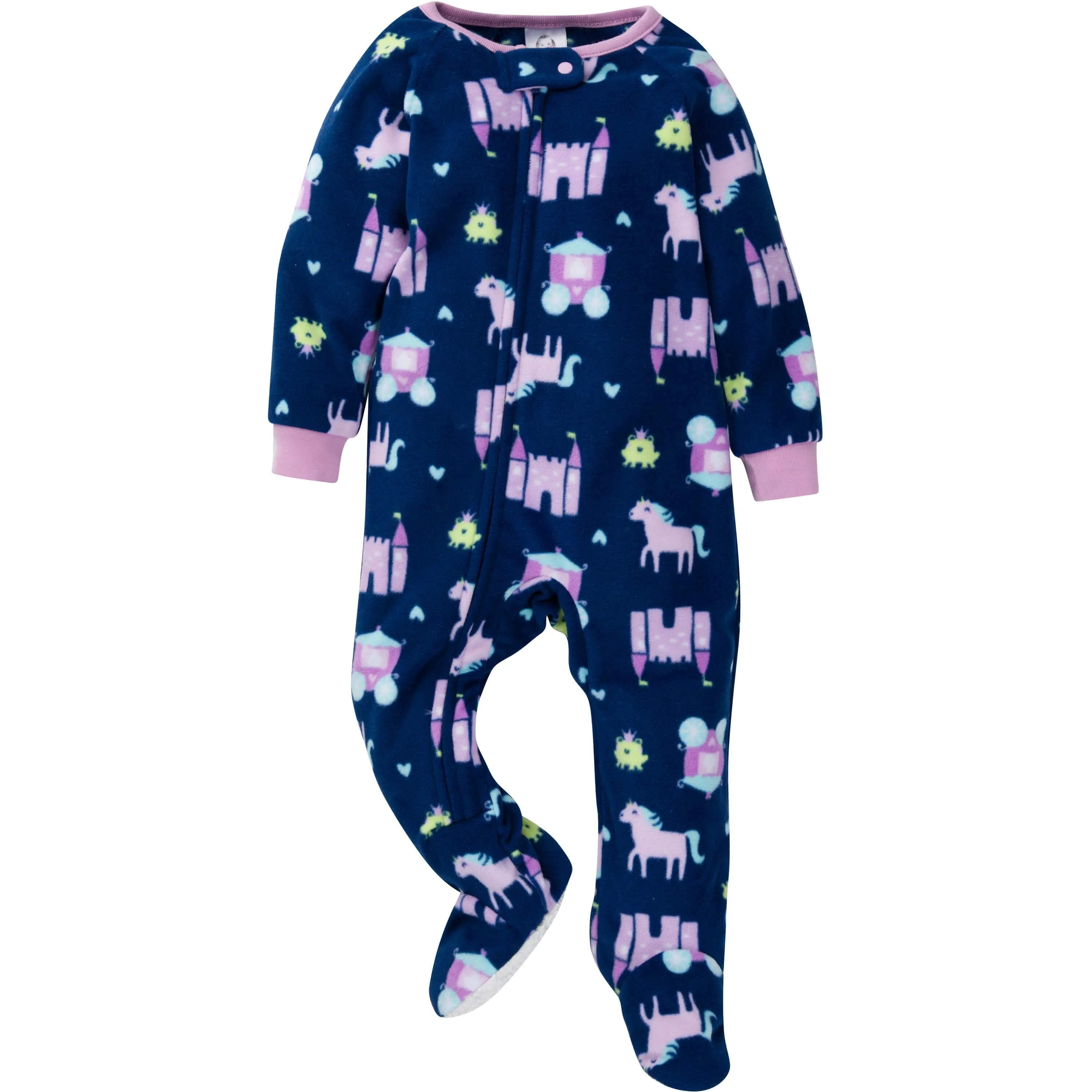 2-Pack Baby & Toddler Girls Princess Fleece Pajamas