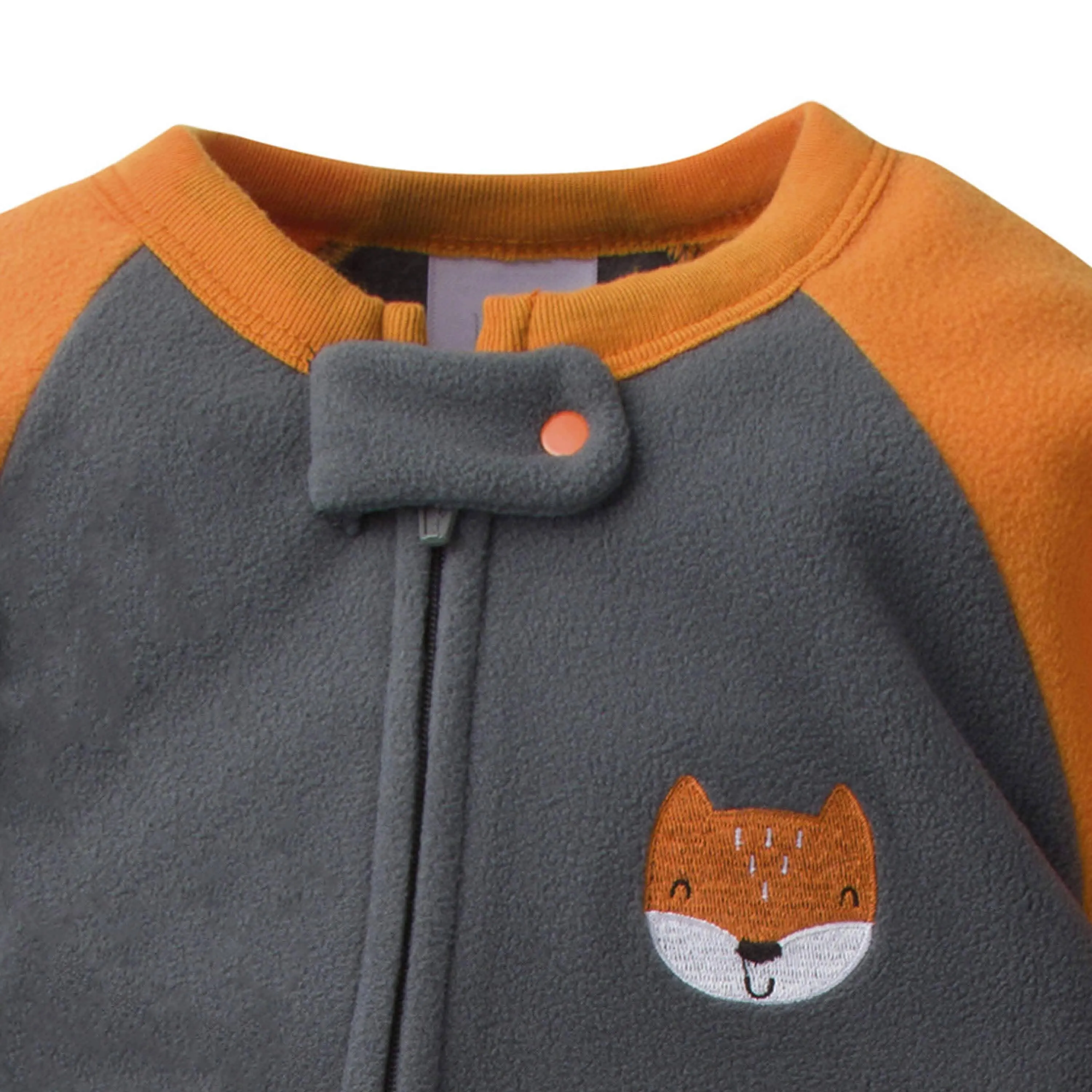 2-Pack Baby Boys Fox Fleece Pajamas