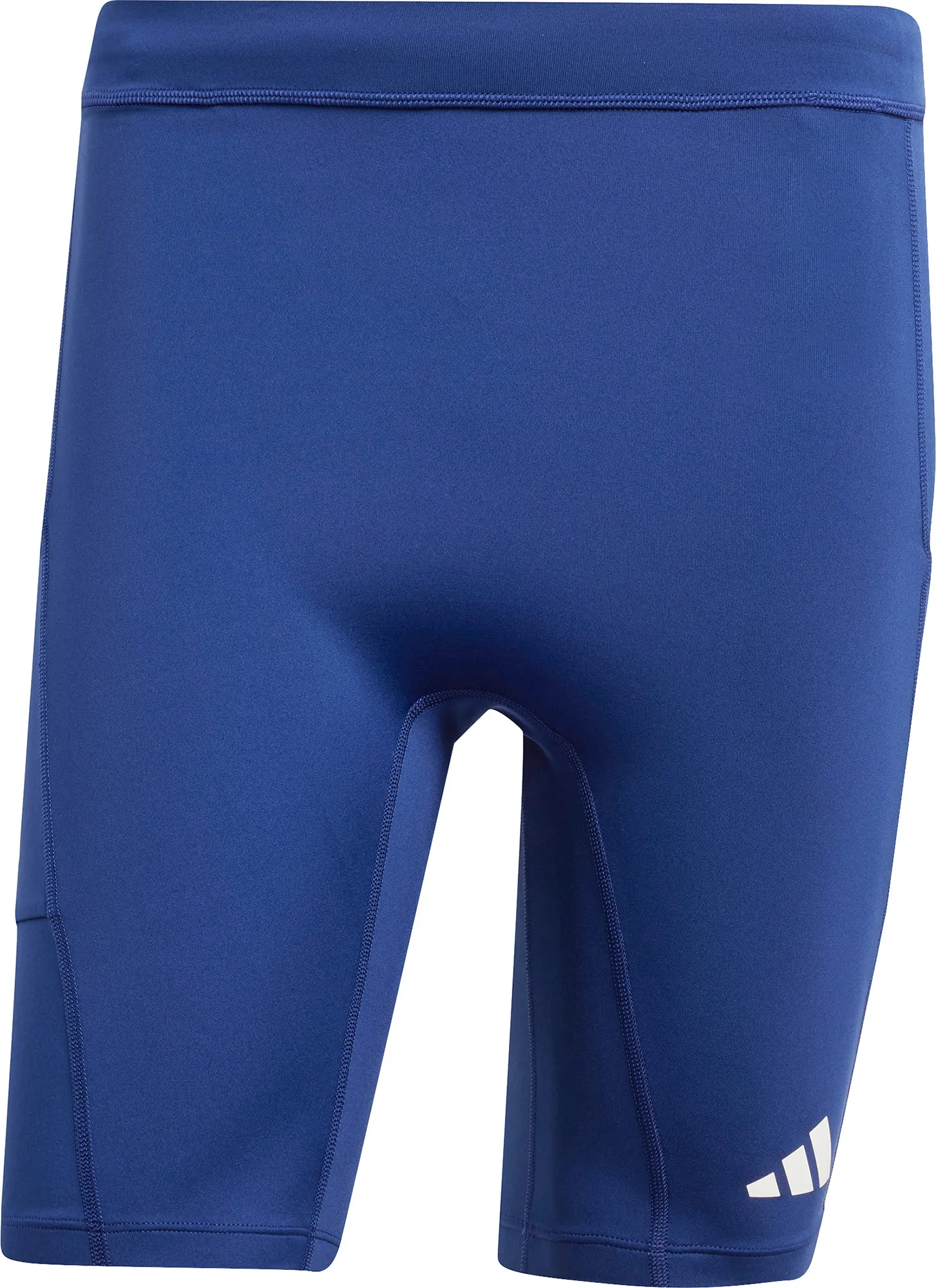 adidas Own The Run Mens Short Running Tights - Blue