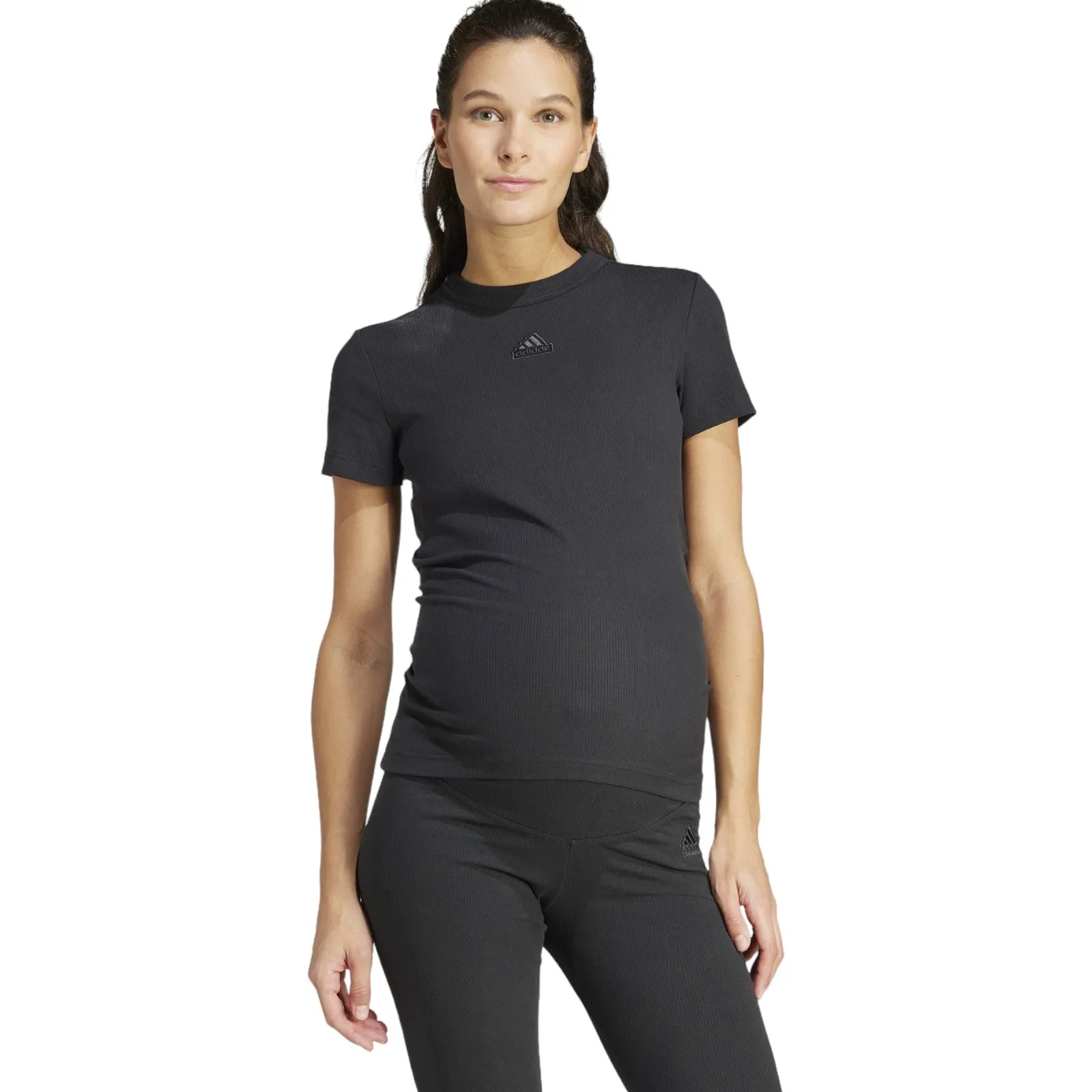 adidas Womens Maternity Tee Black