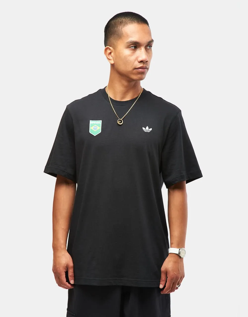 adidas x Criola 'Team Brasil' T-Shirt - Black