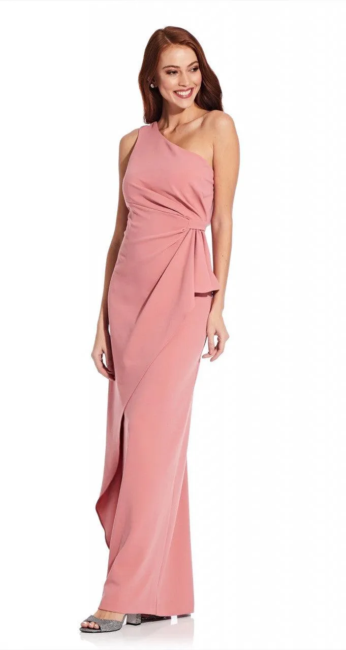 Adrianna Papell AP1E206931 Long Formal Draped Gown