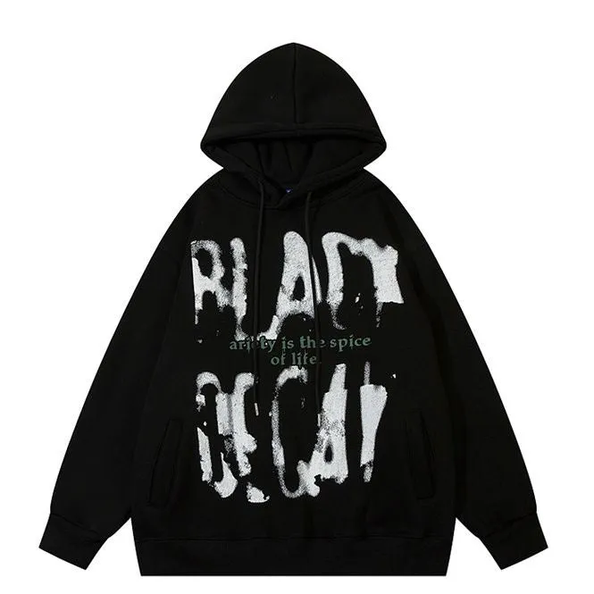 AG American Retro Graffiti Style Hooded Style