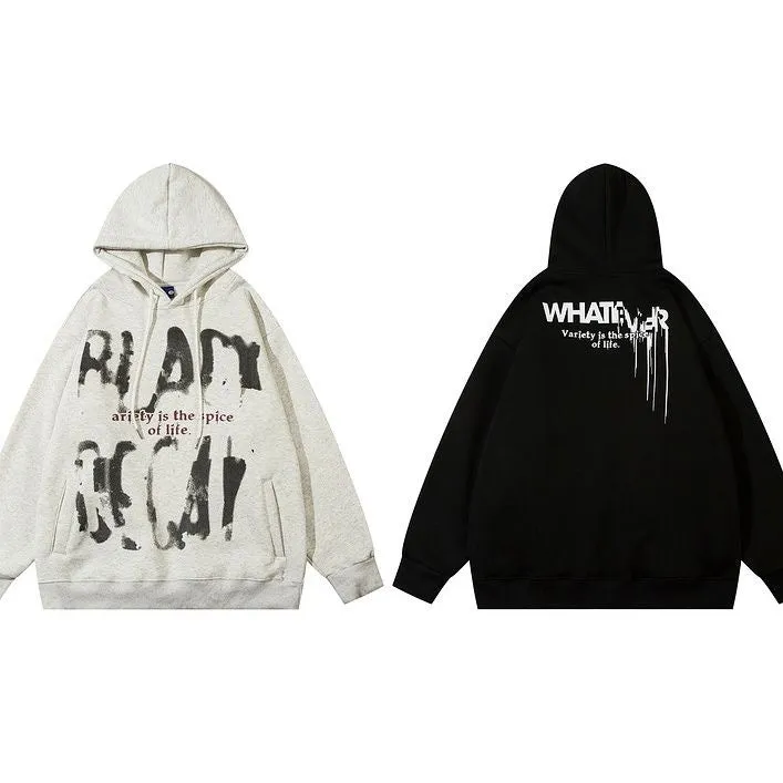 AG American Retro Graffiti Style Hooded Style