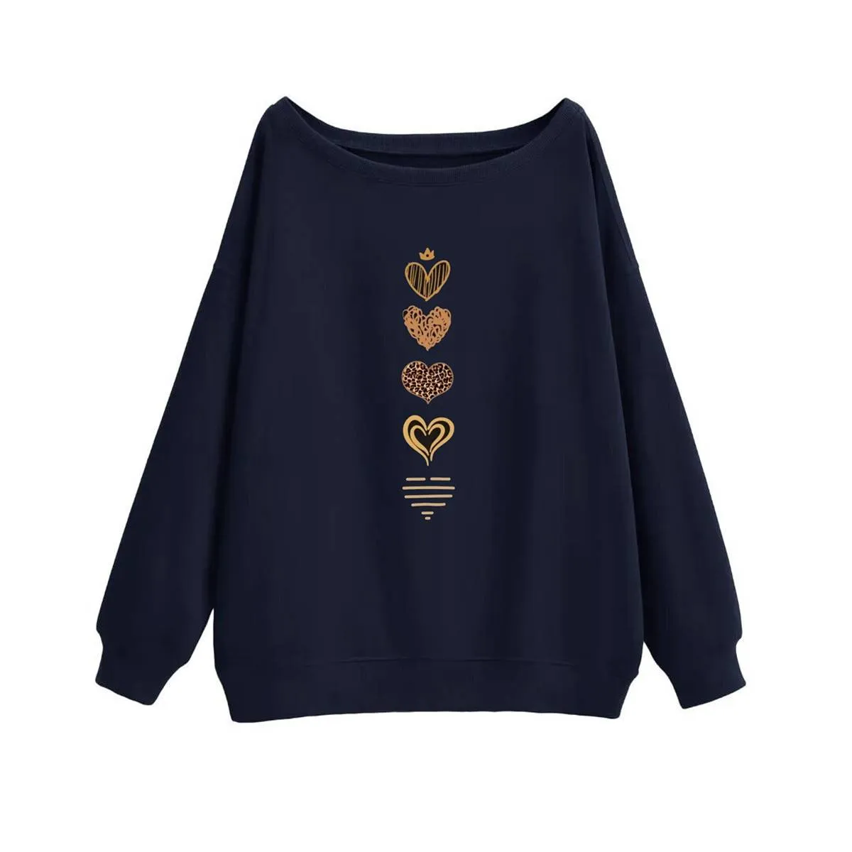 AG Women's American Sexy Heart To heart Off-The-Shoulder