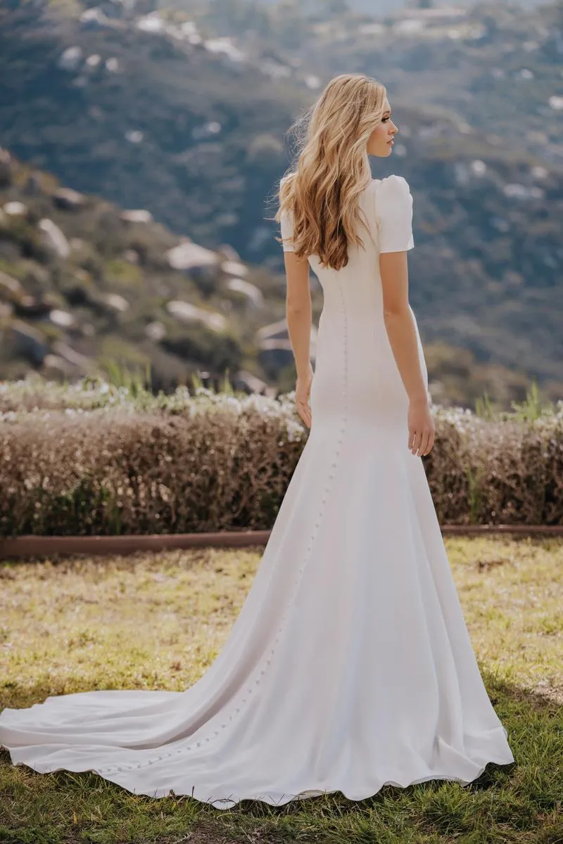 Allure Bridals Modest Dress M712