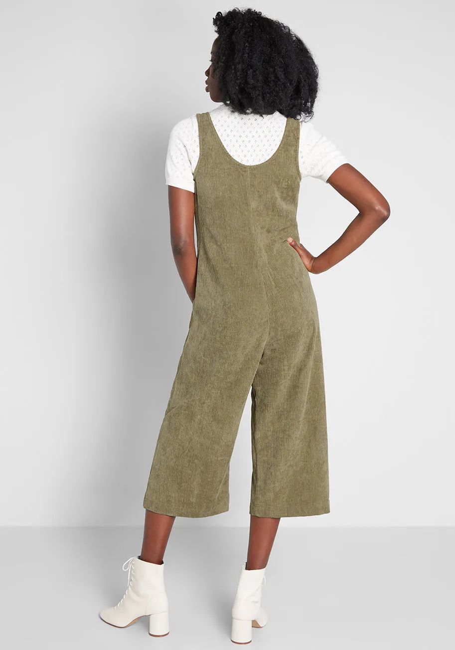 As You Wish Cropped Jumpsuit