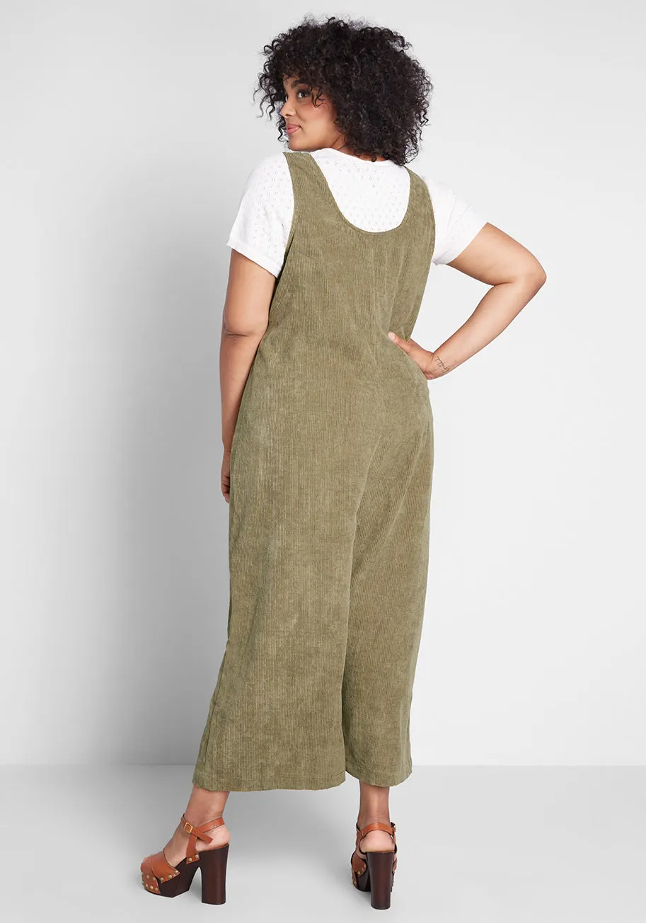 As You Wish Cropped Jumpsuit