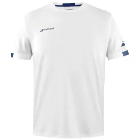 Babolat Boys Play Crew Neck Tee - White