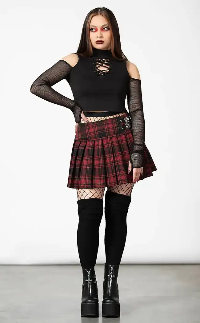 Bat Girl Skirt | Tartan