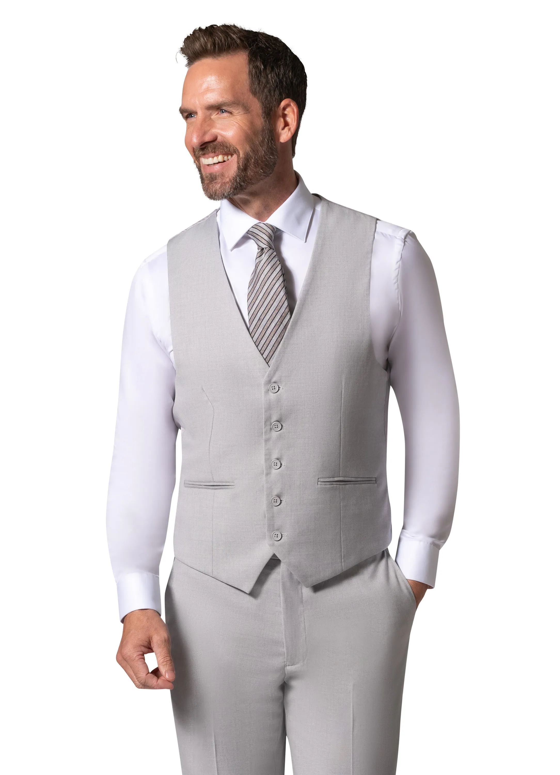 Berragamo MARCO 003 Slim Fit Suit - Grey