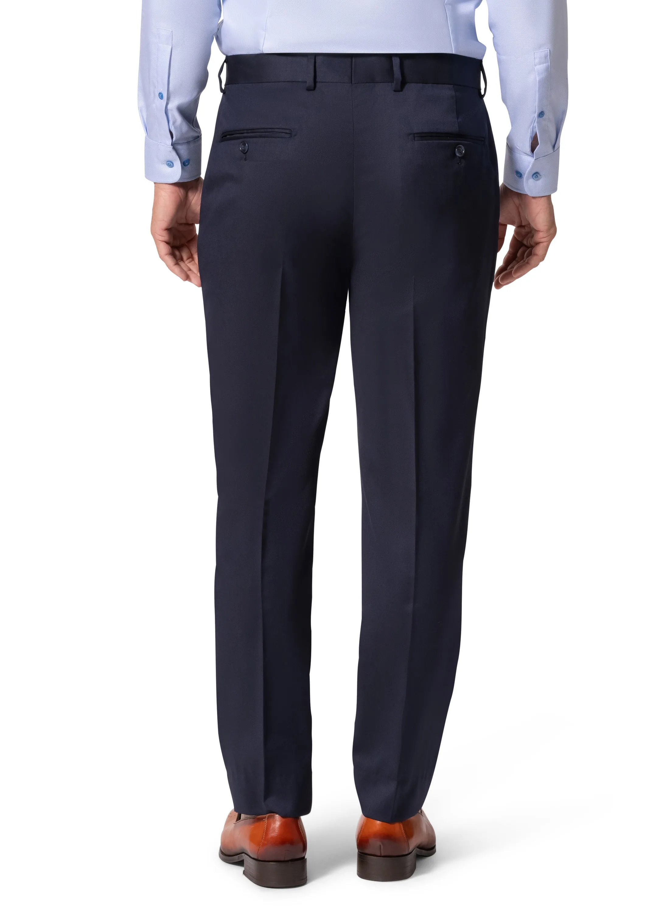 Berragamo - Reda | Slim Fit 2-Piece Solid Suit - Navy