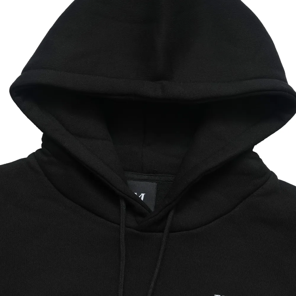 Black Alphabet Hoodie