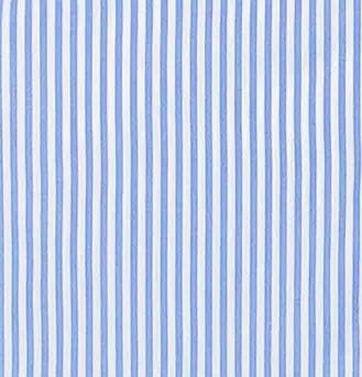 Blue Pinstripe Cotton Pajamas