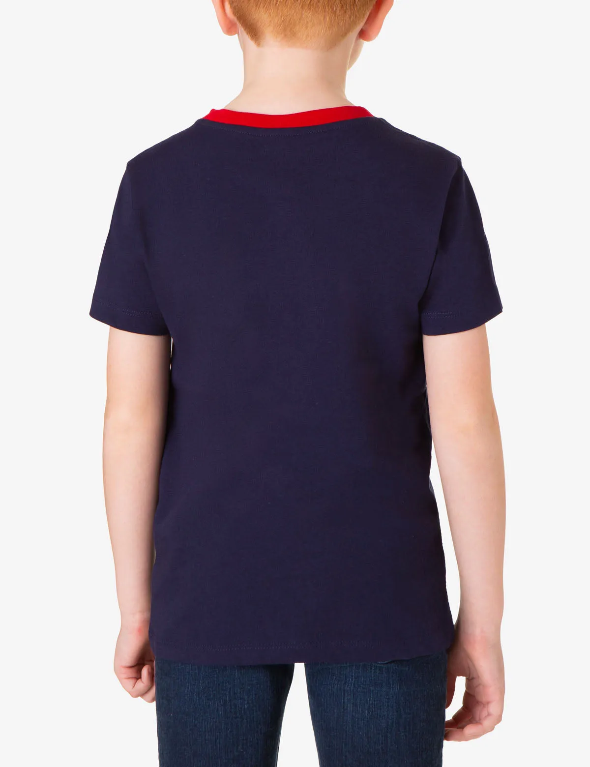 BOYS RINGER CREW NECK T-SHIRT