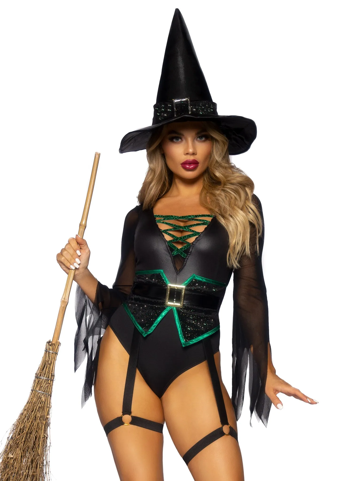 Broomstick Babe Witch Costume