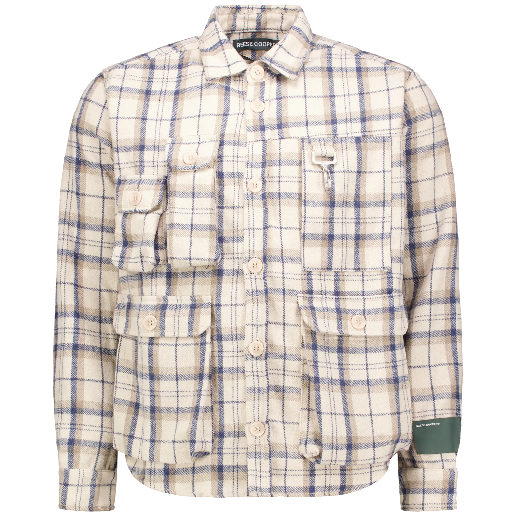 Cargo Pocket Flannel Shirt