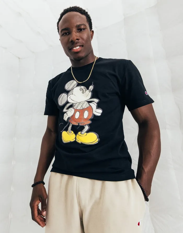 Champion Disneys Mickey & Friends Heritage Tee, Posion Mickey Black T1919G 592166 003