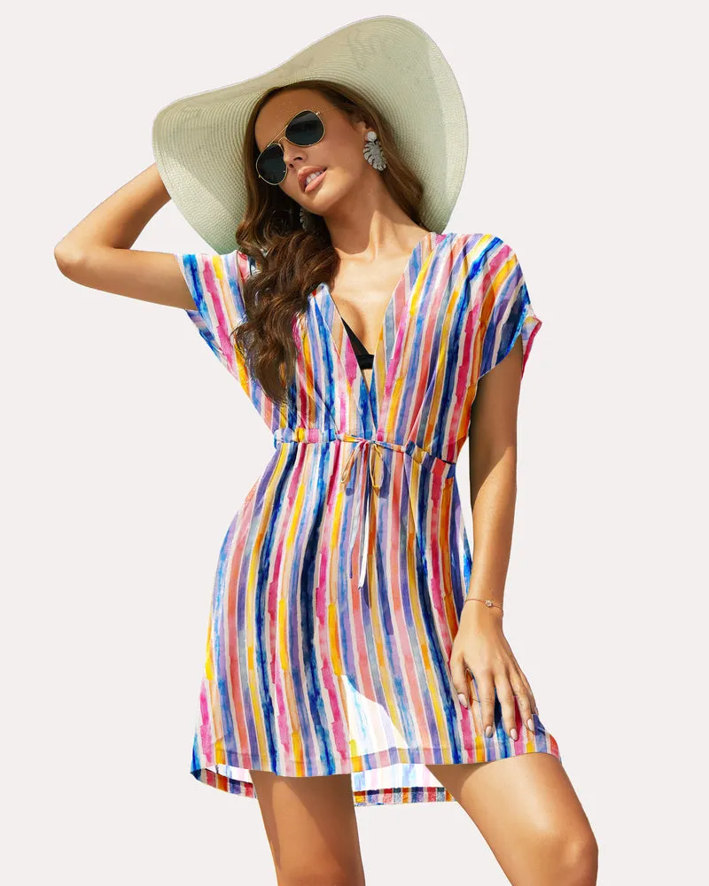 Chiffon Kimono Sheer Beach Coverup