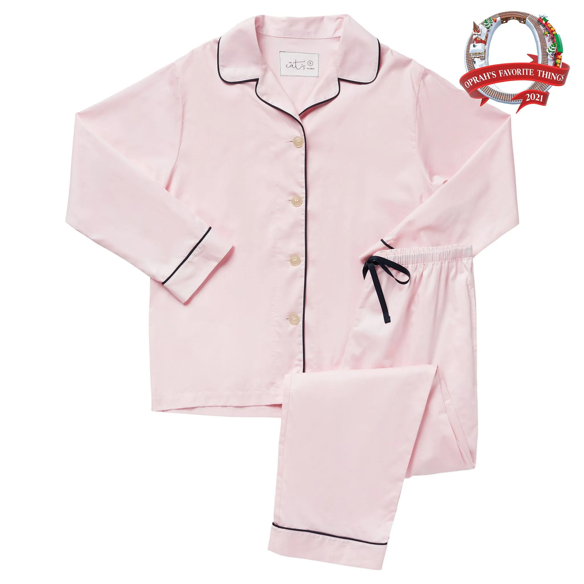 Classic Luxe Pima Pajama - Pink