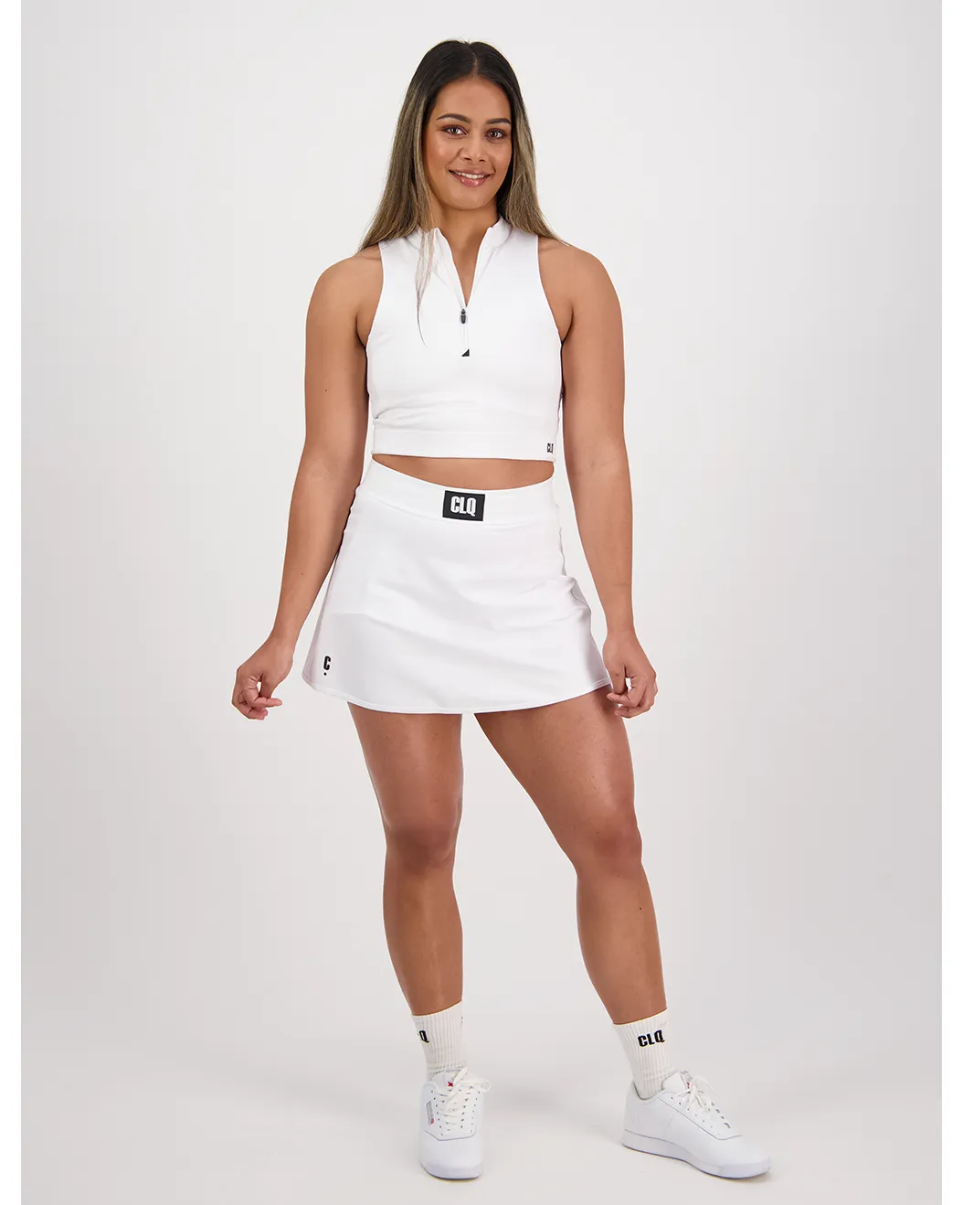 Clique Tennis Skort - White