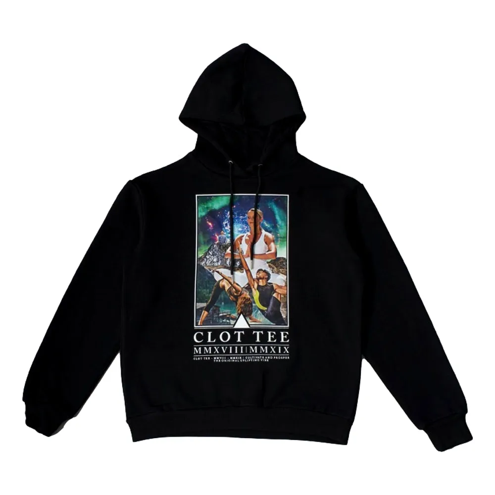 CLOT TEE YOGA HOODIE-BLACK