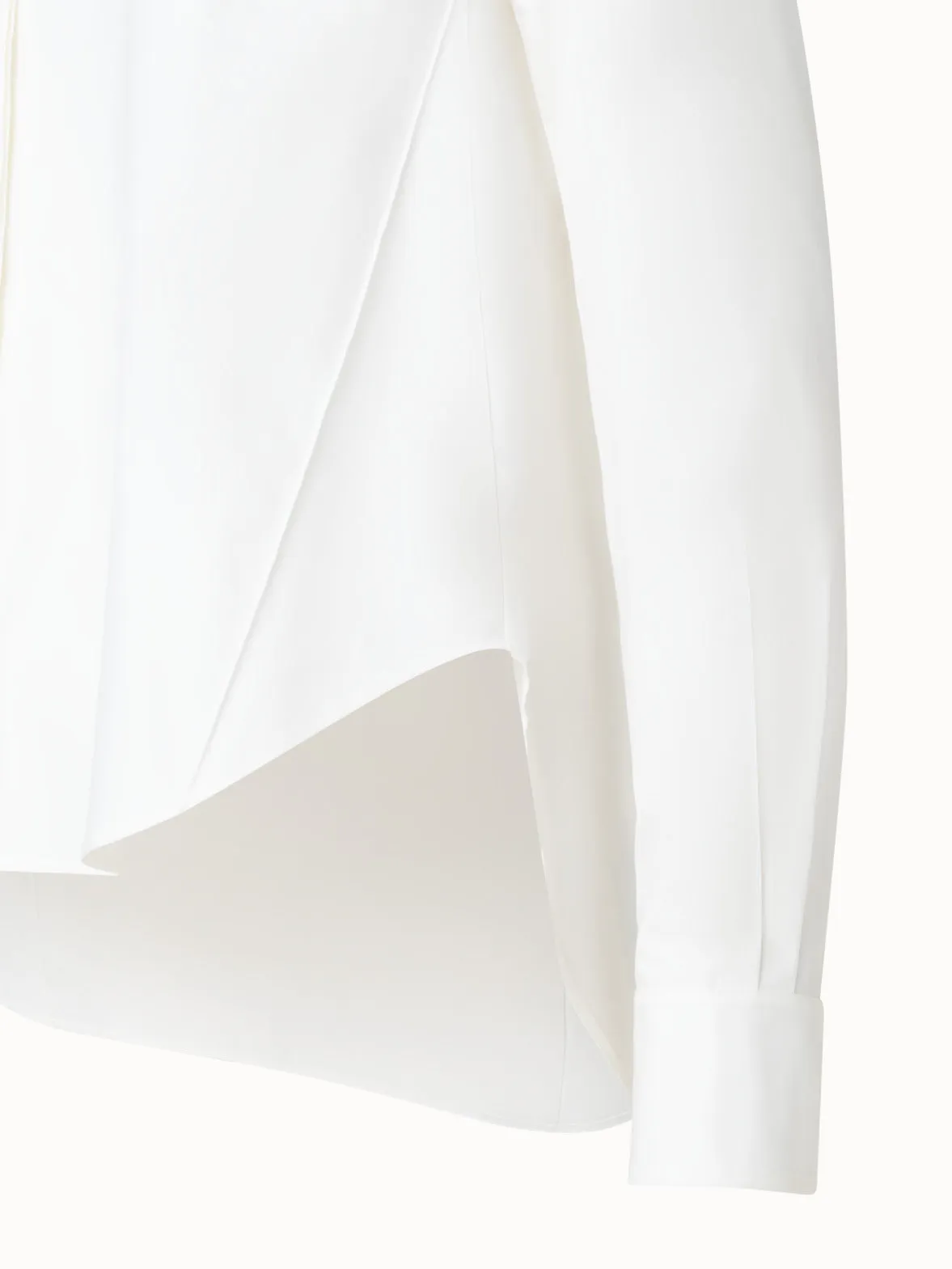 Cotton-Gabardine Blouse