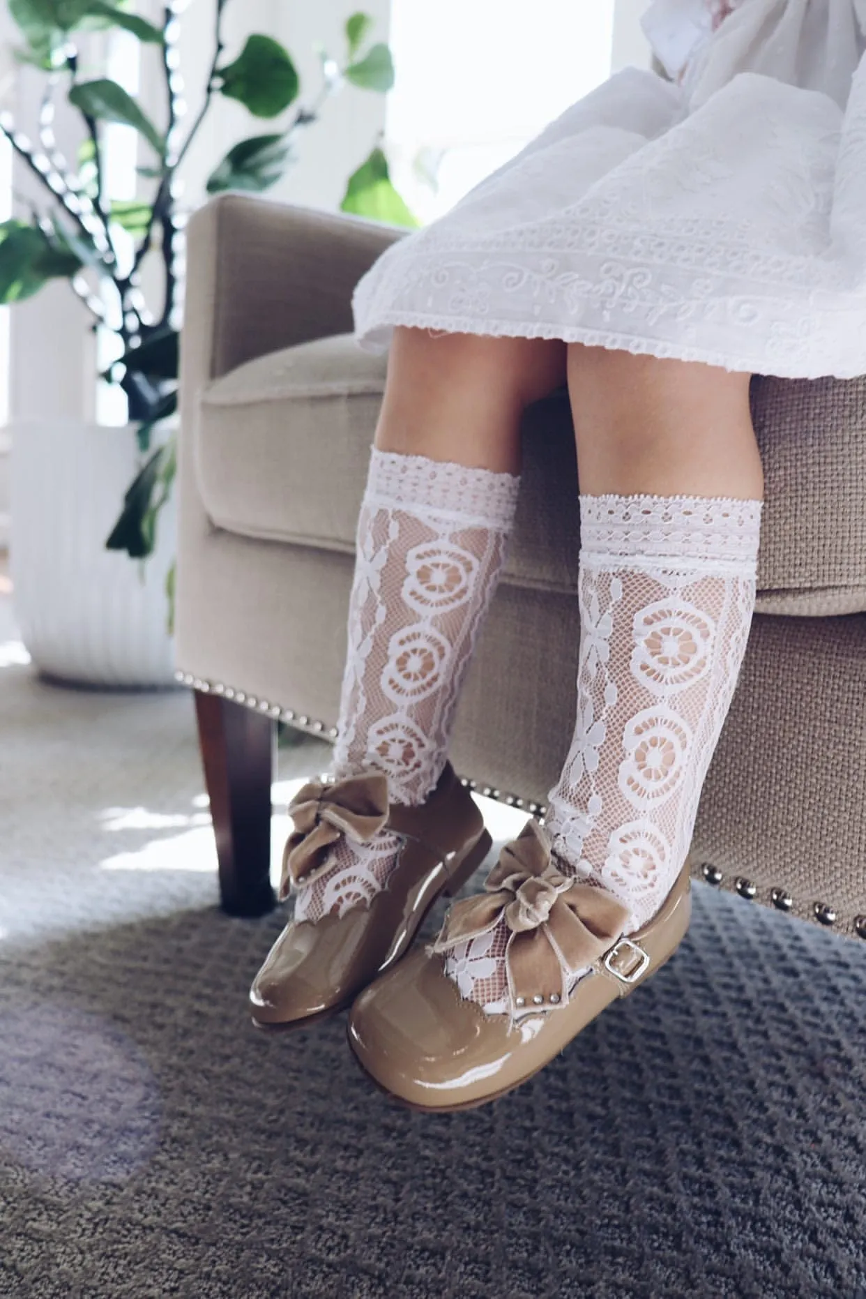 Daisy Lace Socks