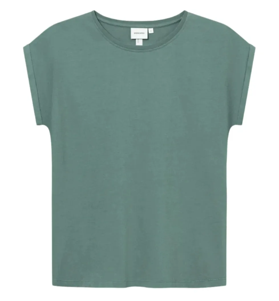 DEDICATED Visby base t-shirt forest green women