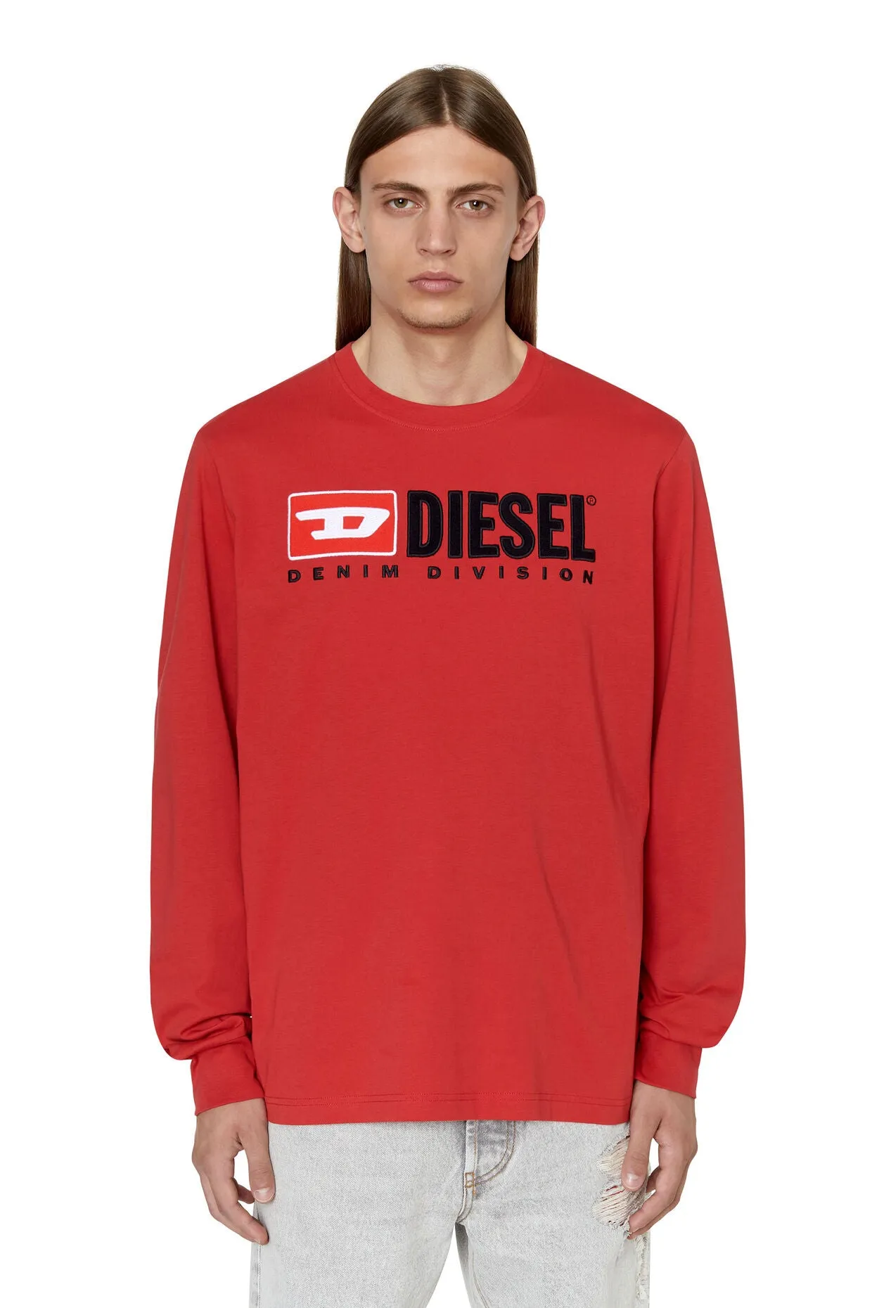 DIESEL L/S TEE T-JUST A037680