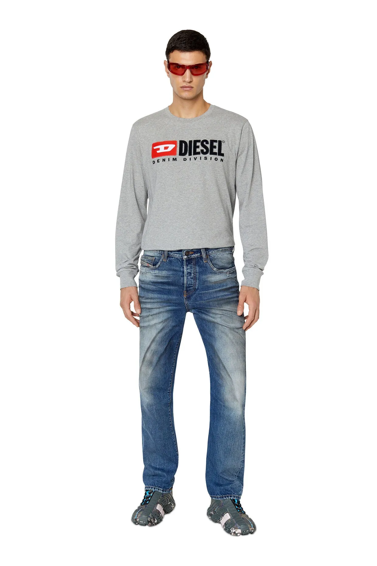 DIESEL L/S TEE T-JUST A037680