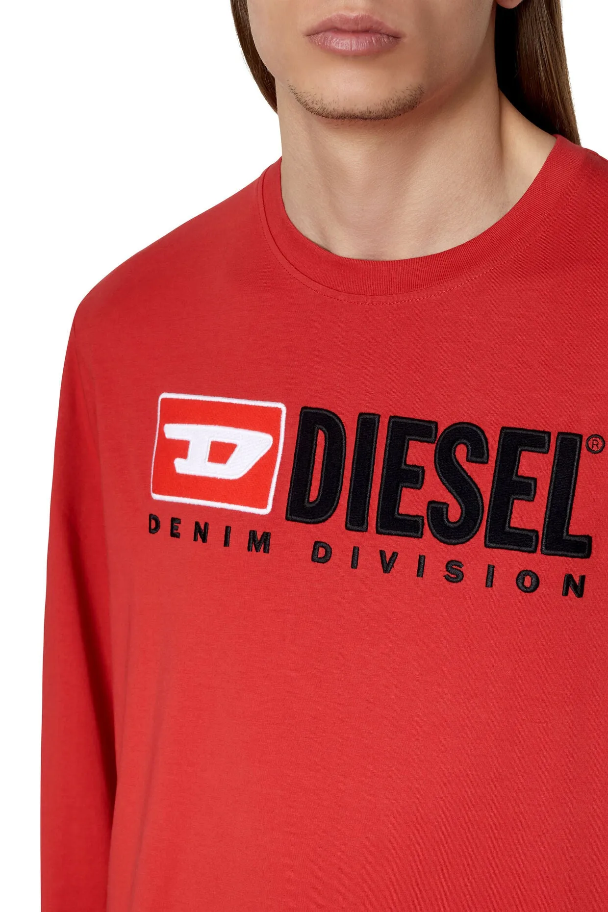 DIESEL L/S TEE T-JUST A037680