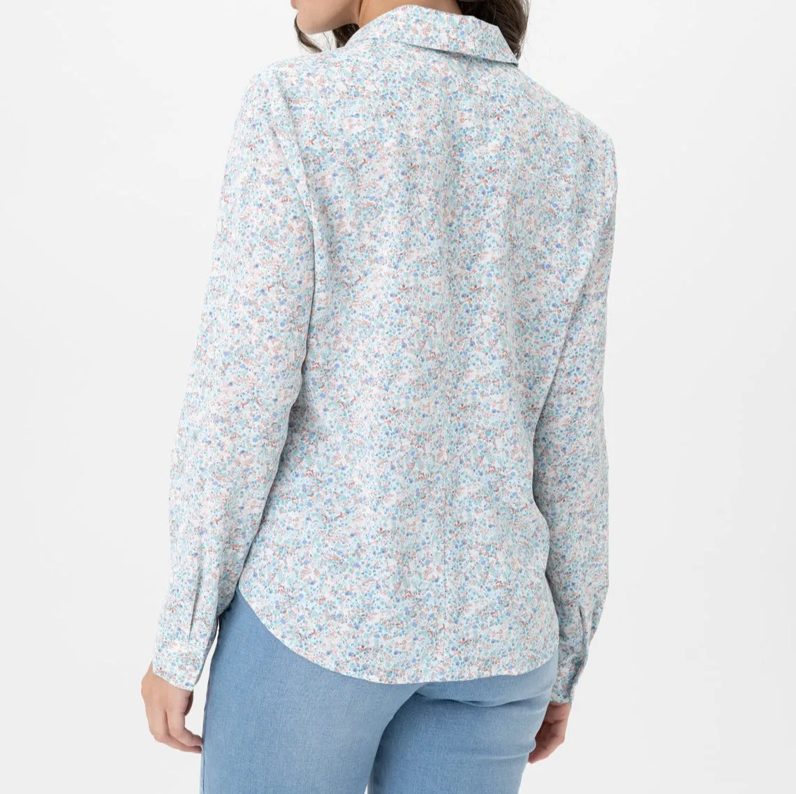 Ditsy Print Blouse