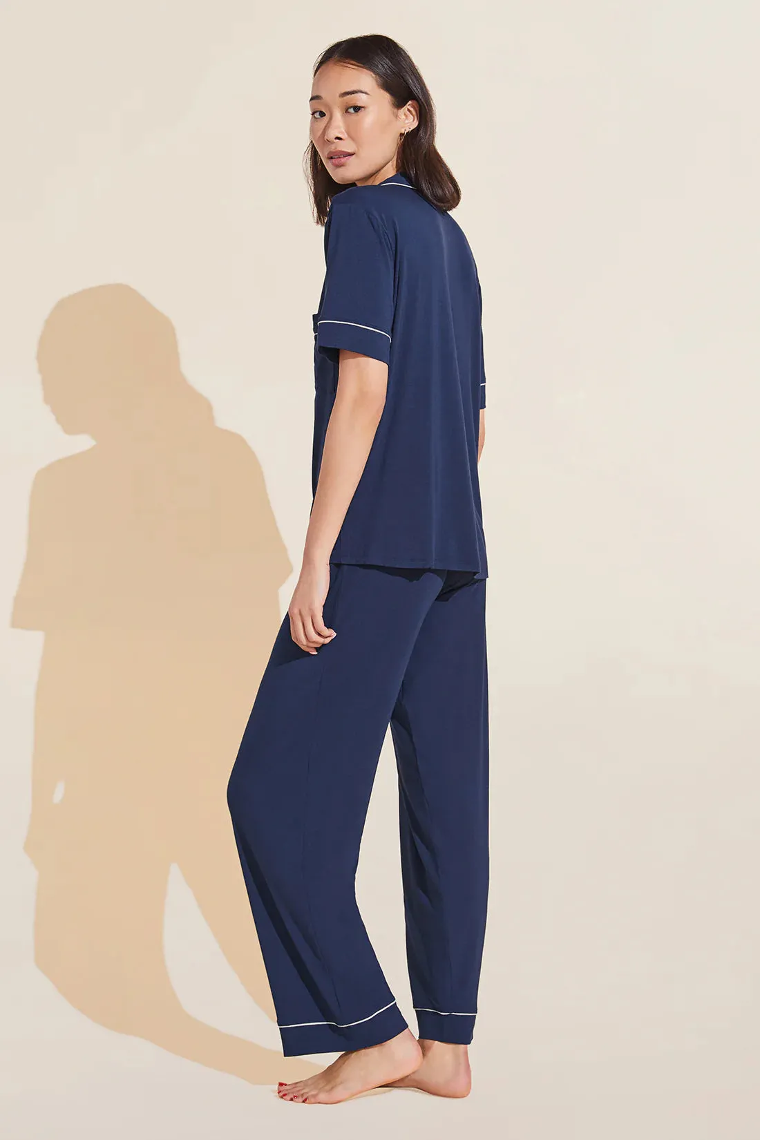 EBERJEY~ 2 pc Gisele short sleeve and  long pant