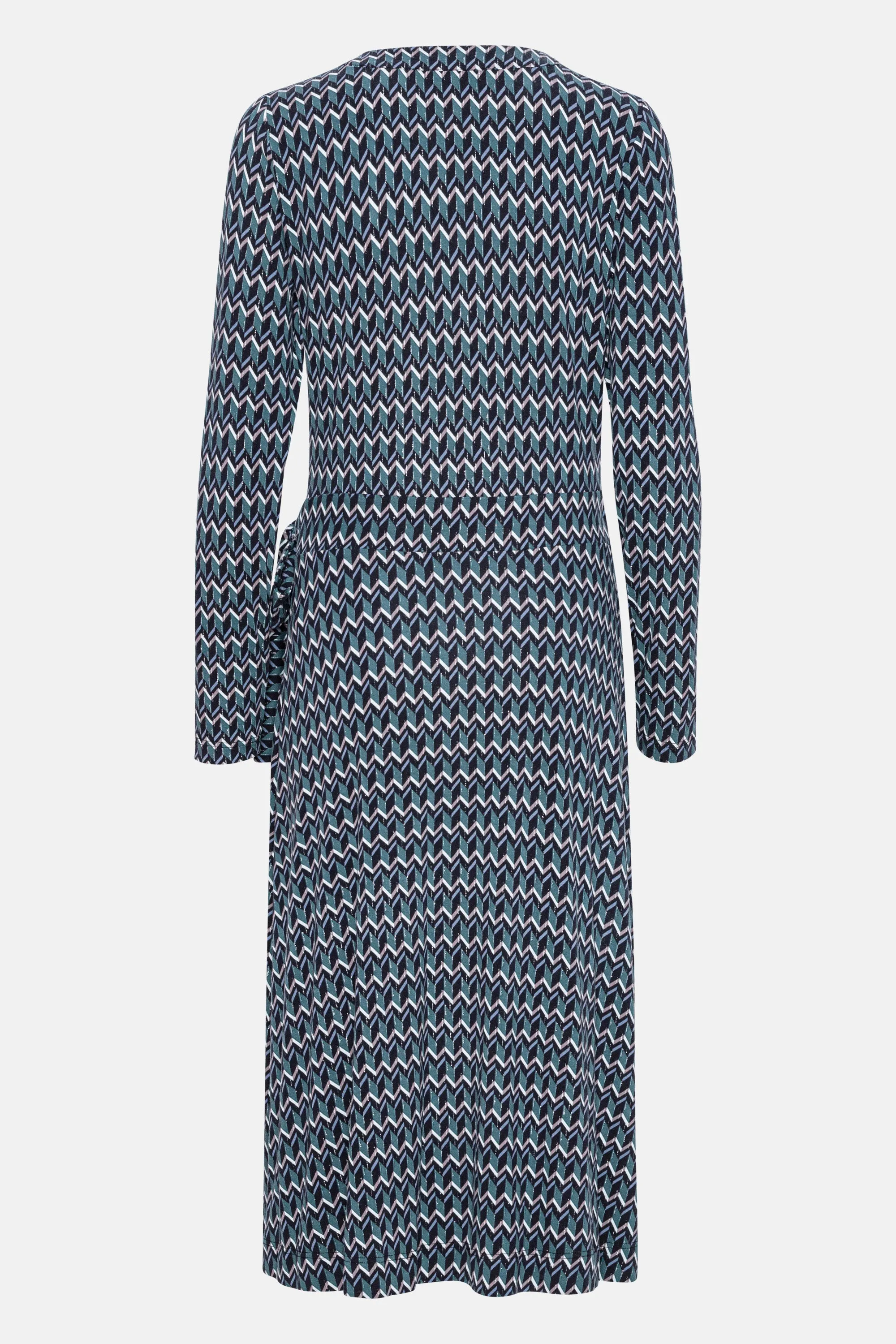 Elisa Harlekin Wrap Dress - Dark Indigo