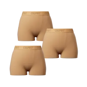 Graham Cracker Booty Shorts 3-Pack 🥮