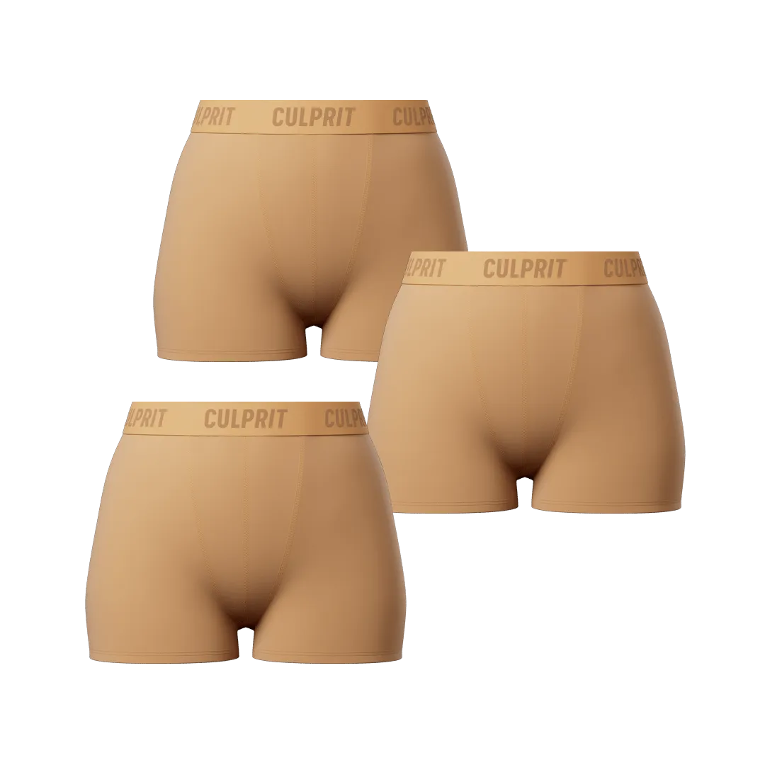 Graham Cracker Booty Shorts 3-Pack 🥮