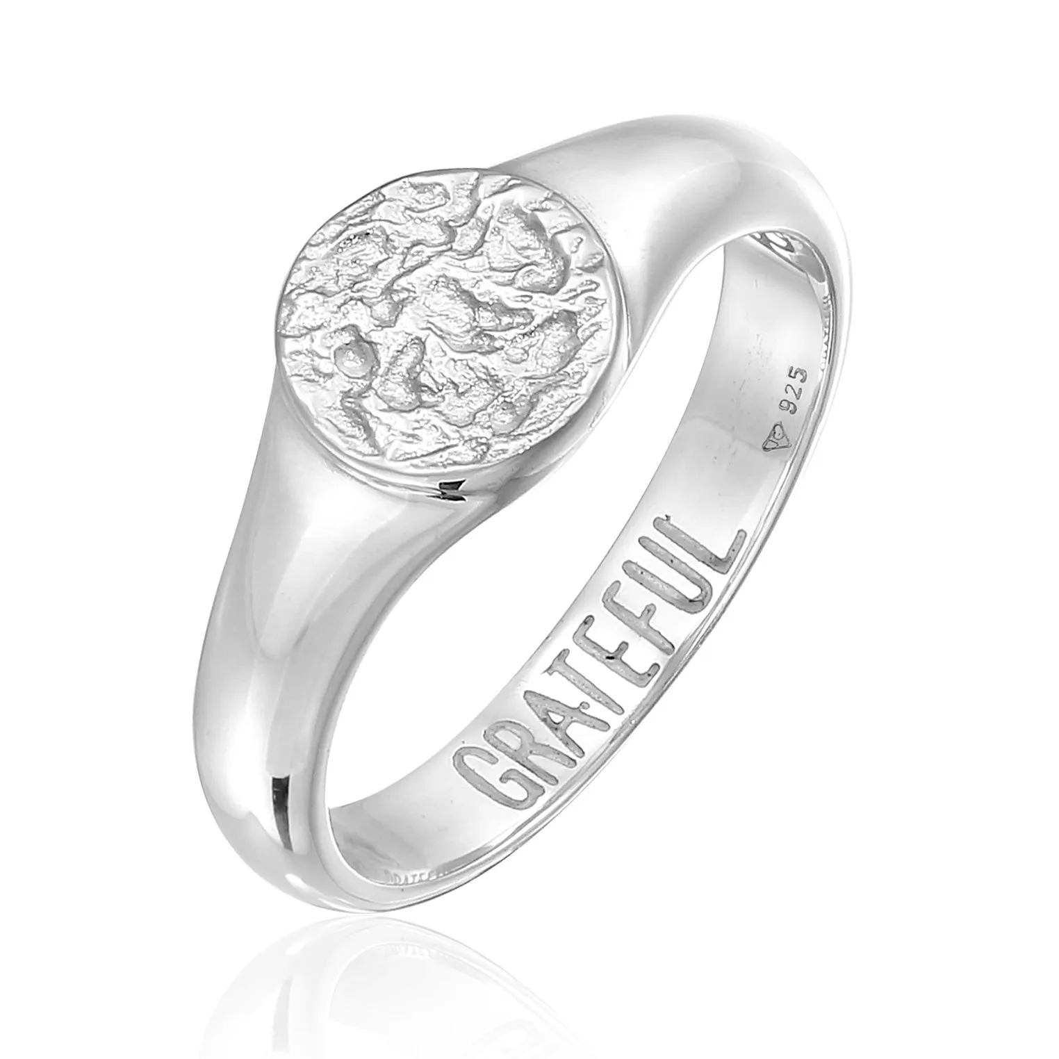 Grateful Silber Ring