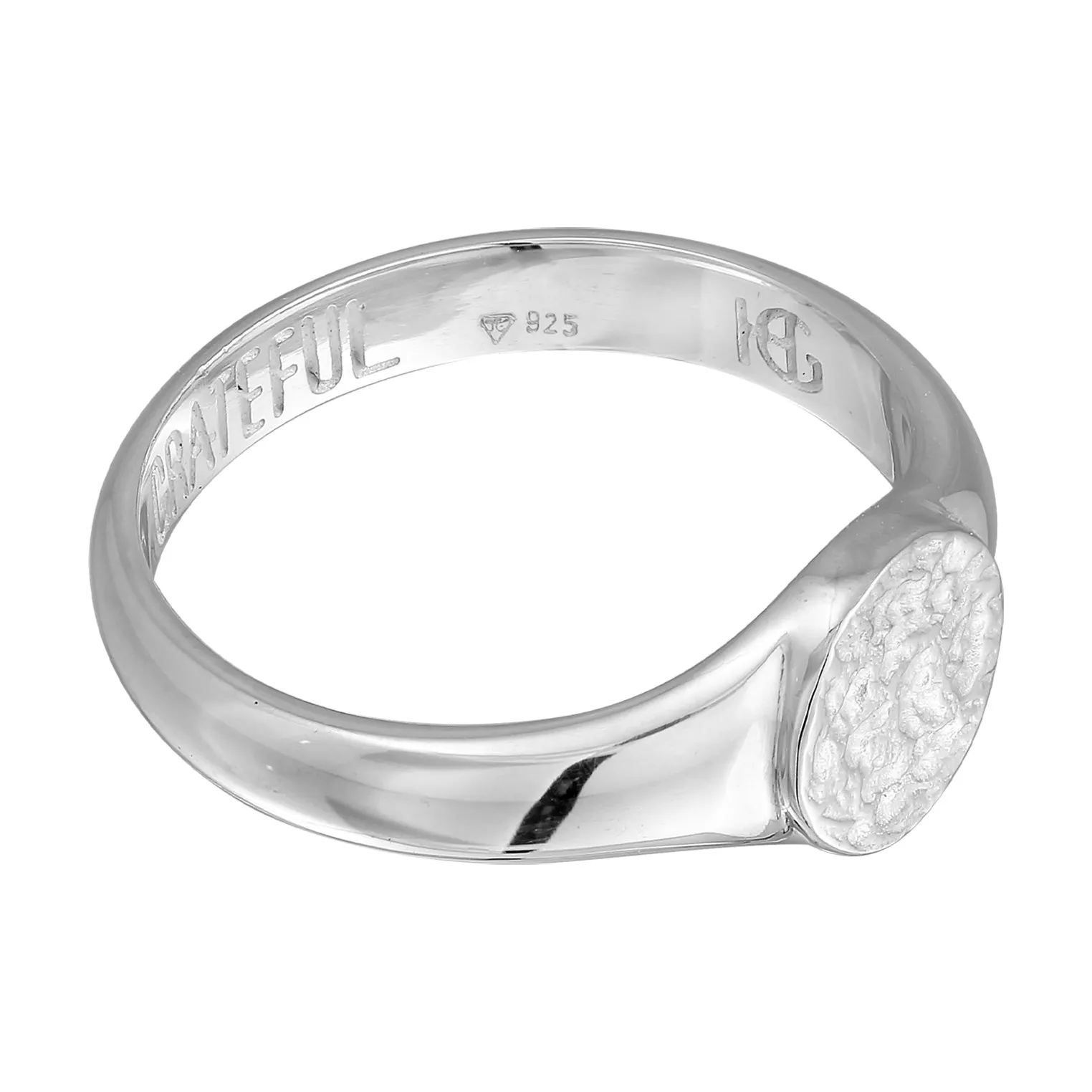 Grateful Silber Ring