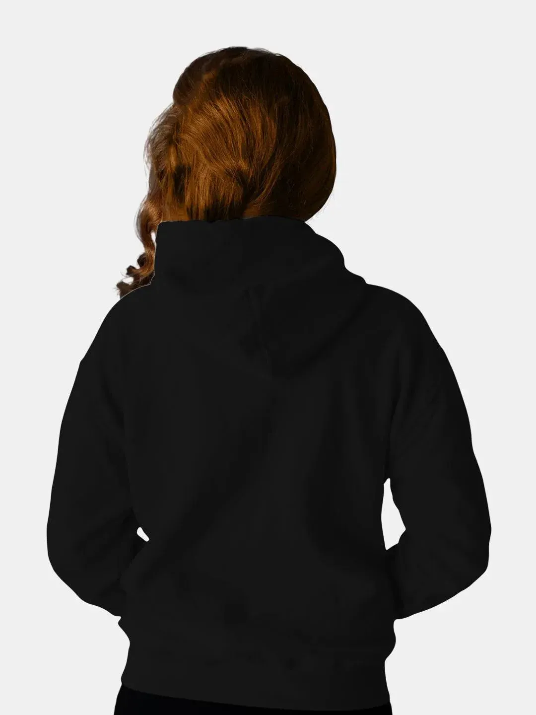 Harry and the Gang Womens Black Hoodie (No Cod Allowed On This Product)- Prepaid Orders Only