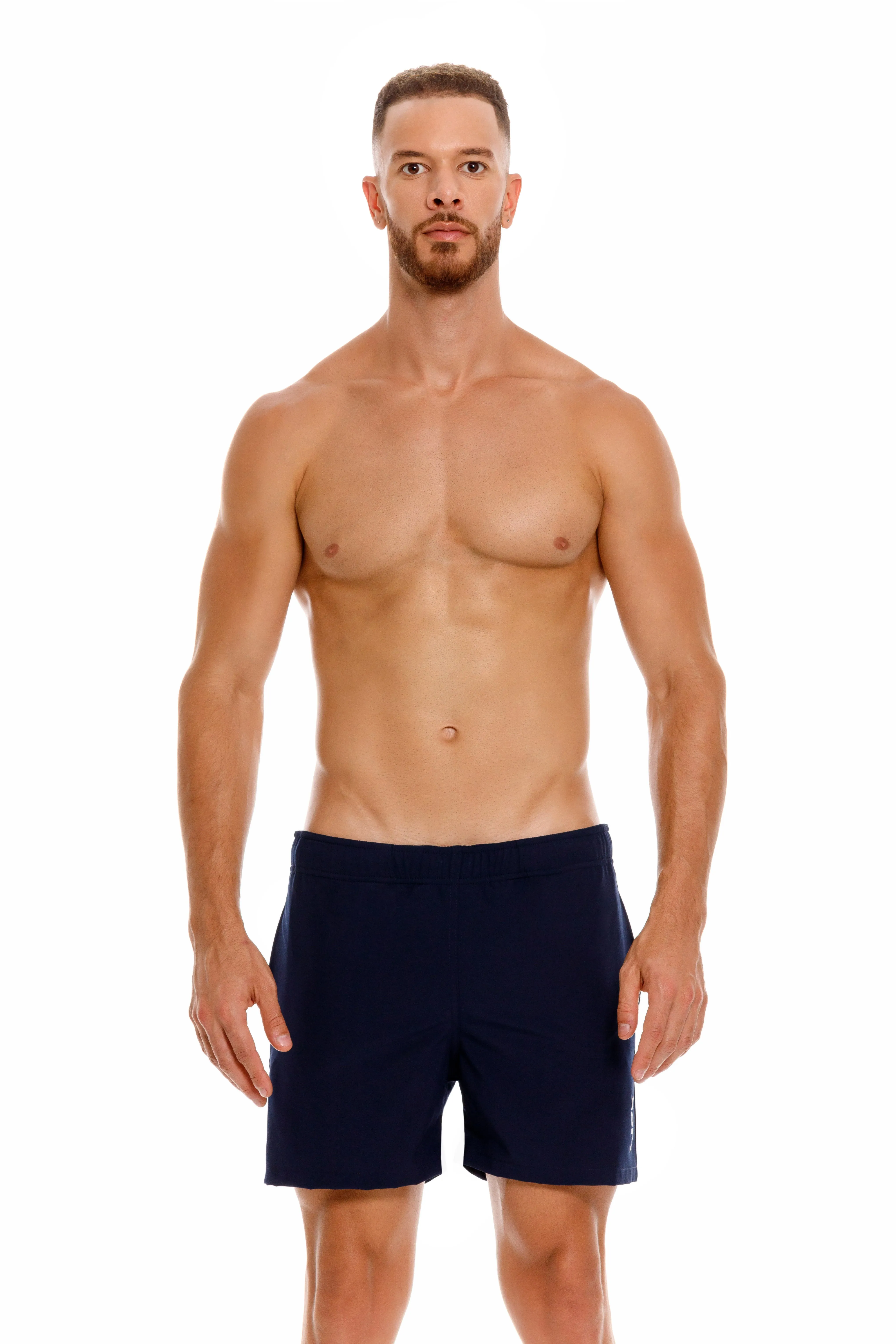 JOR Brixton 4" swim short navy blue