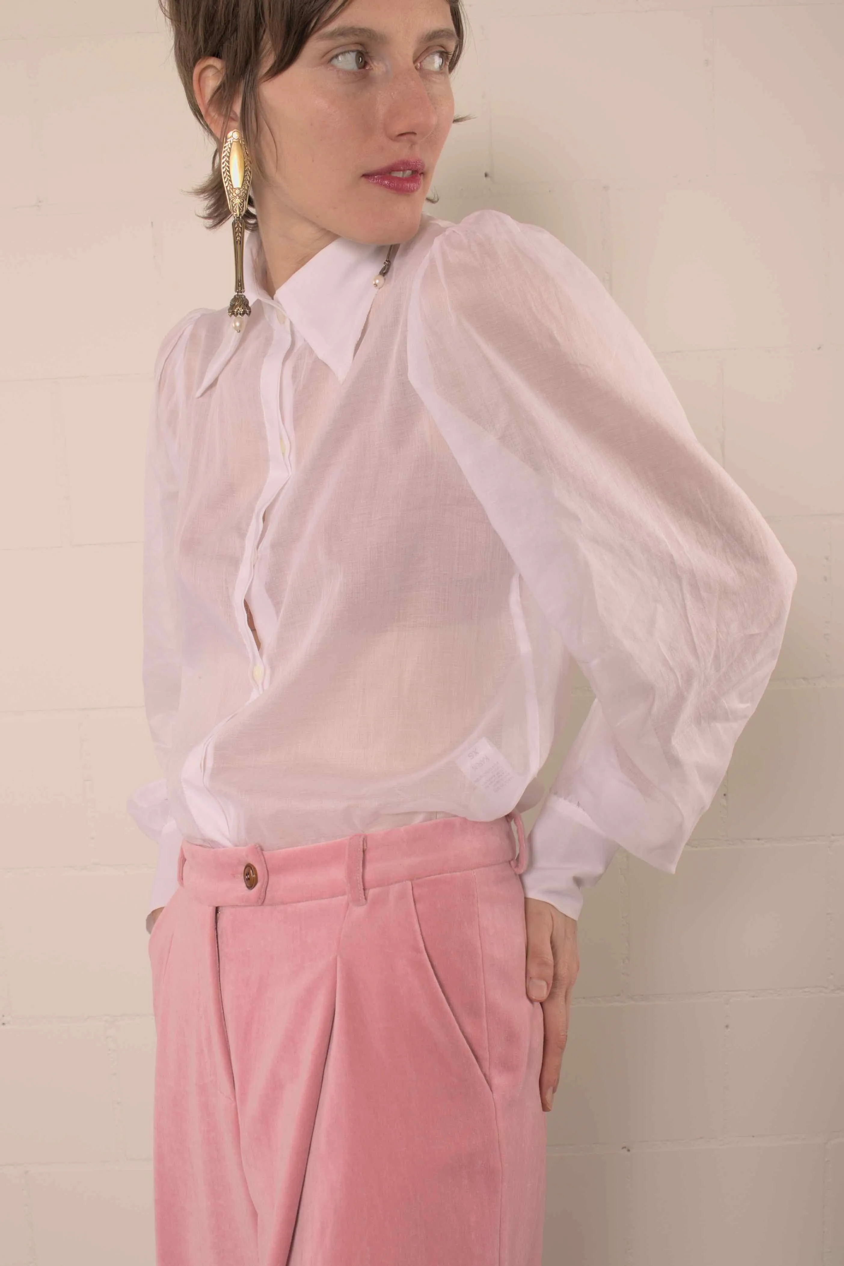 Karin Mousseline Cotton Blouse