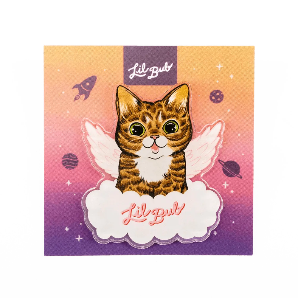 Limited Edition Celebrating Lil BUB - 2" Acrylic Pin