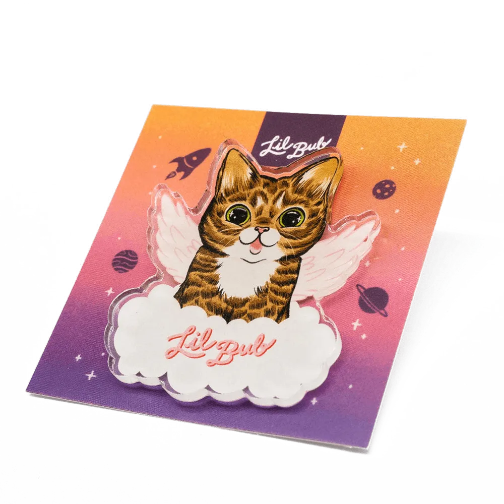 Limited Edition Celebrating Lil BUB - 2" Acrylic Pin