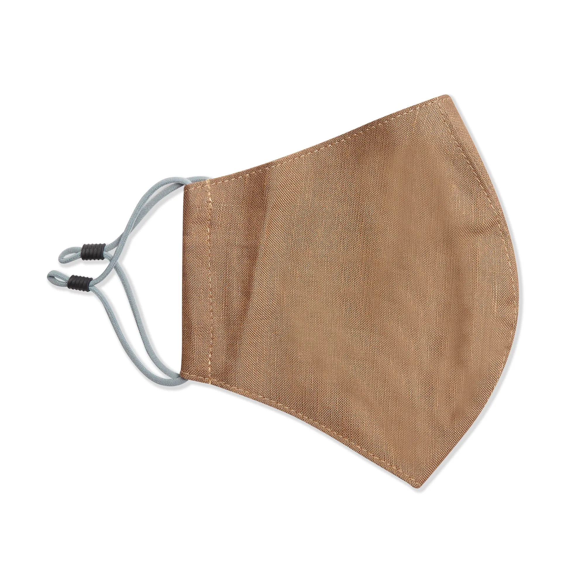 Linen Face Mask - Tan